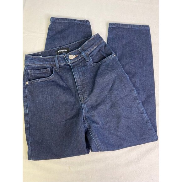 Womens Express Cropped Straight Jeans - Size 00 - Picture 1 of 3